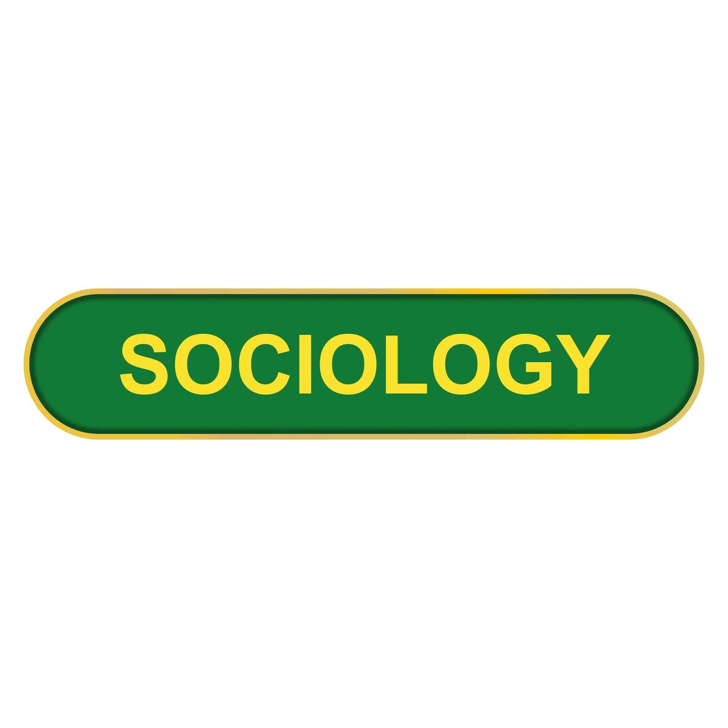 Blue Sociology Bar Badge