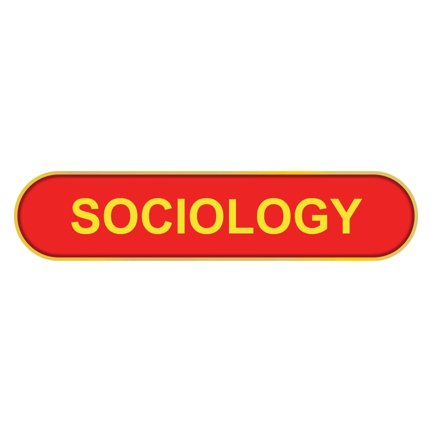 Blue Sociology Bar Badge