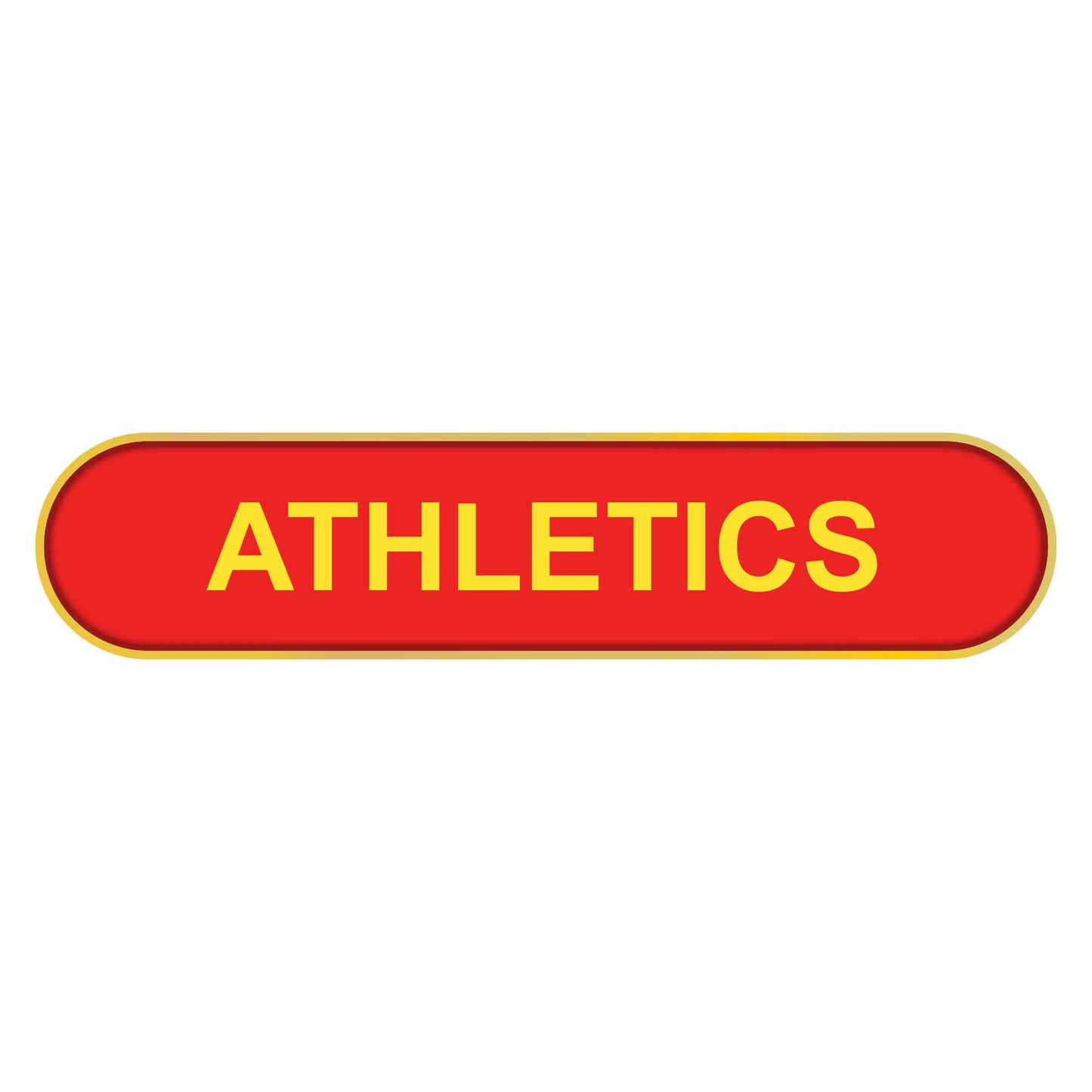 Blue Athletics Bar Badge