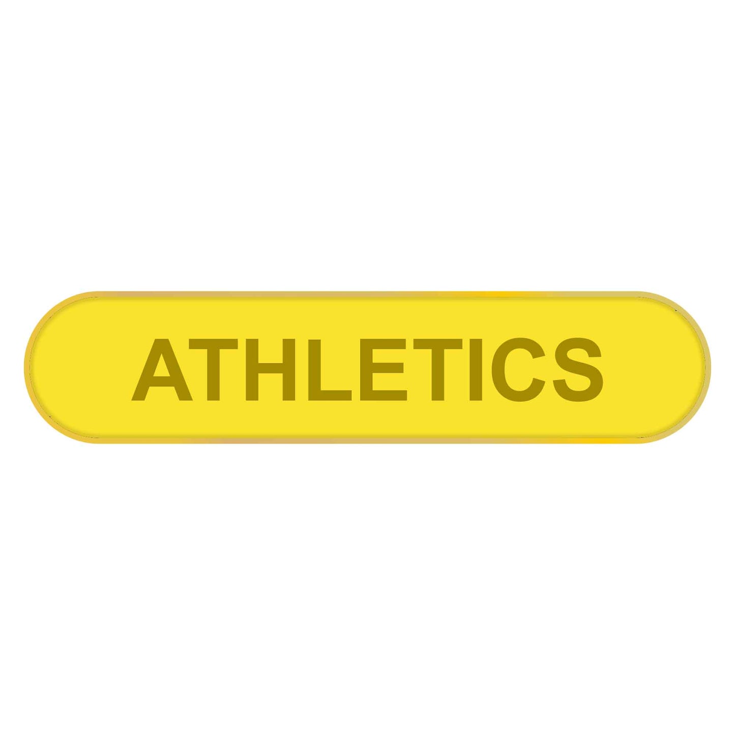 Blue Athletics Bar Badge