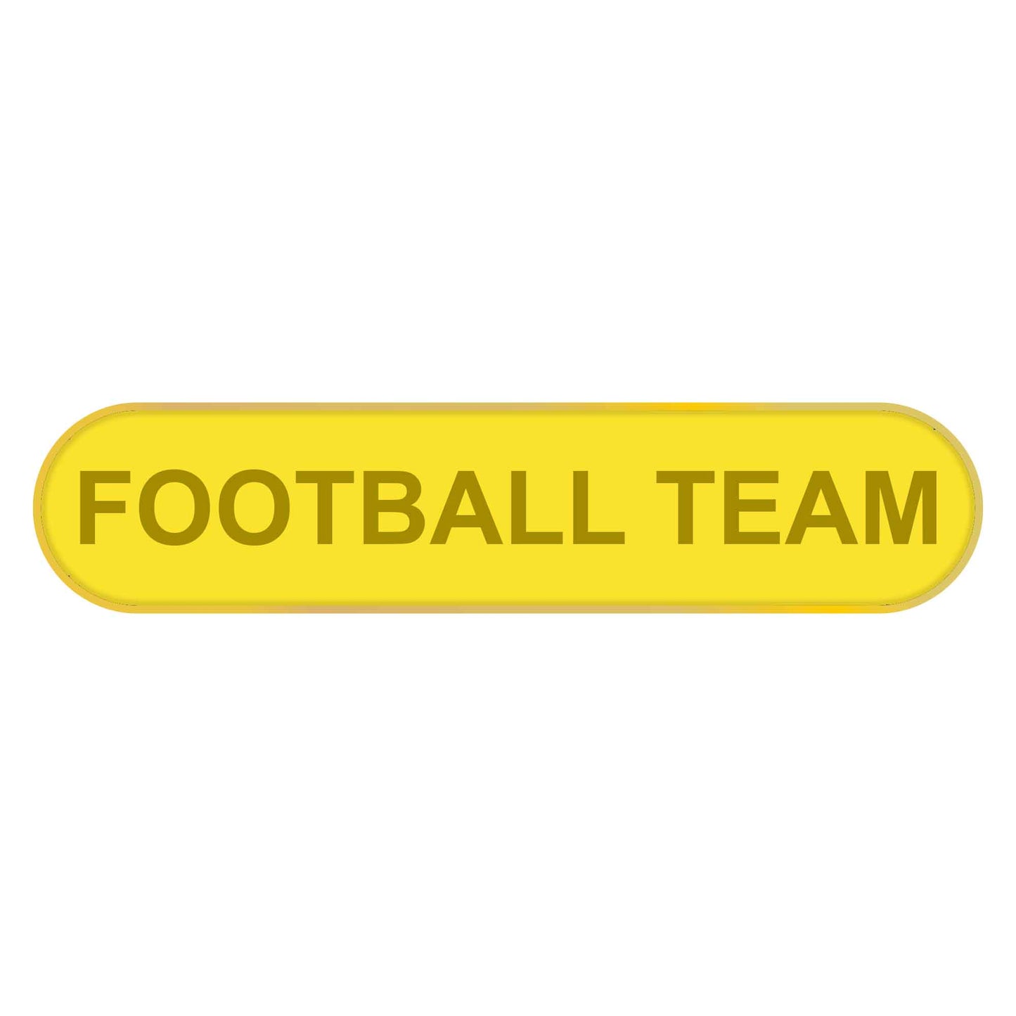 Blue Football Team Bar Badge