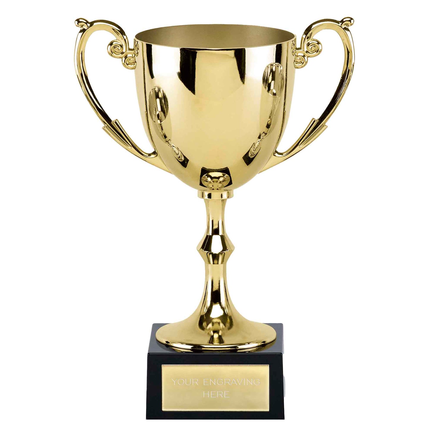 Gold Recognition Cast Cup on a Marble Base 13cm (5 1/8")