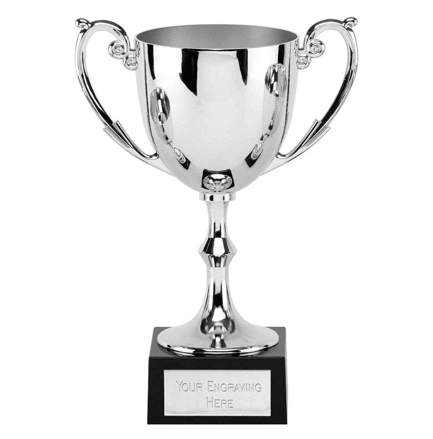 Silver Recognition Cast Cup on a Marble Base 15cm (6")