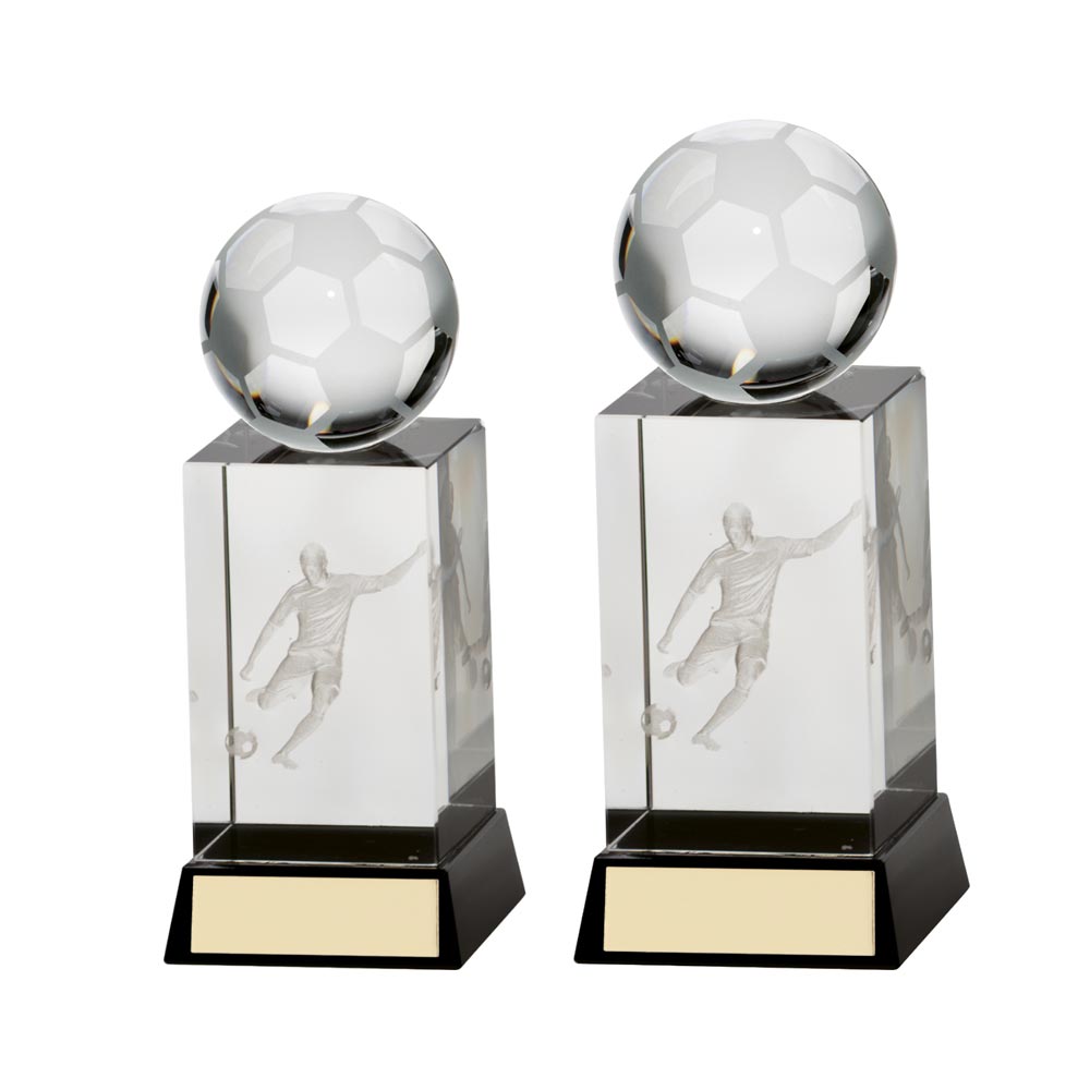 Sterling Football Crystal Award