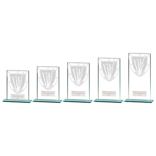 Millennium Cricket Jade Glass Award