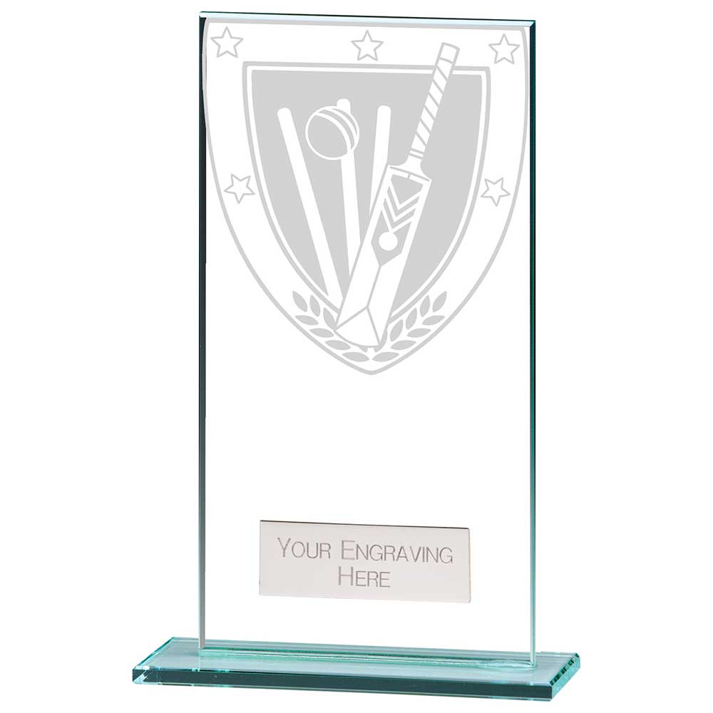 Millennium Cricket Jade Glass Award
