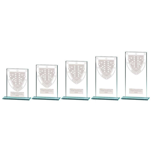 Millennium Dominoes Jade Glass Award