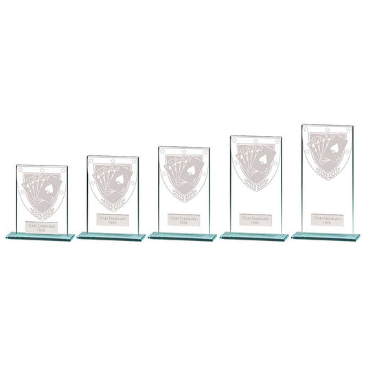 Millennium Poker Jade Glass Award