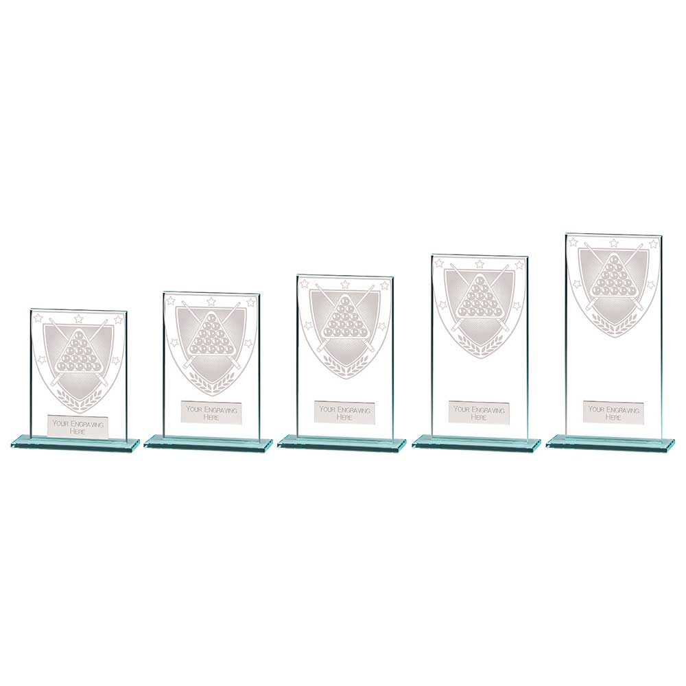 Millennium Snooker Jade Glass Award