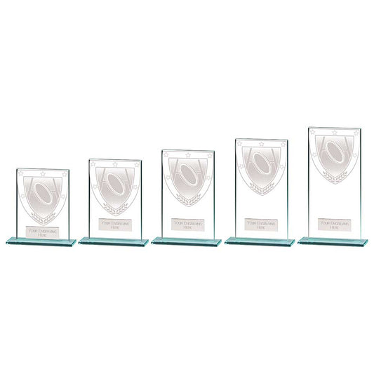 Millennium Rugby Jade Glass Award