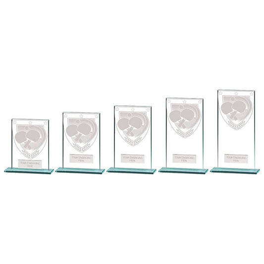 Millennium Table Tennis Jade Glass Award