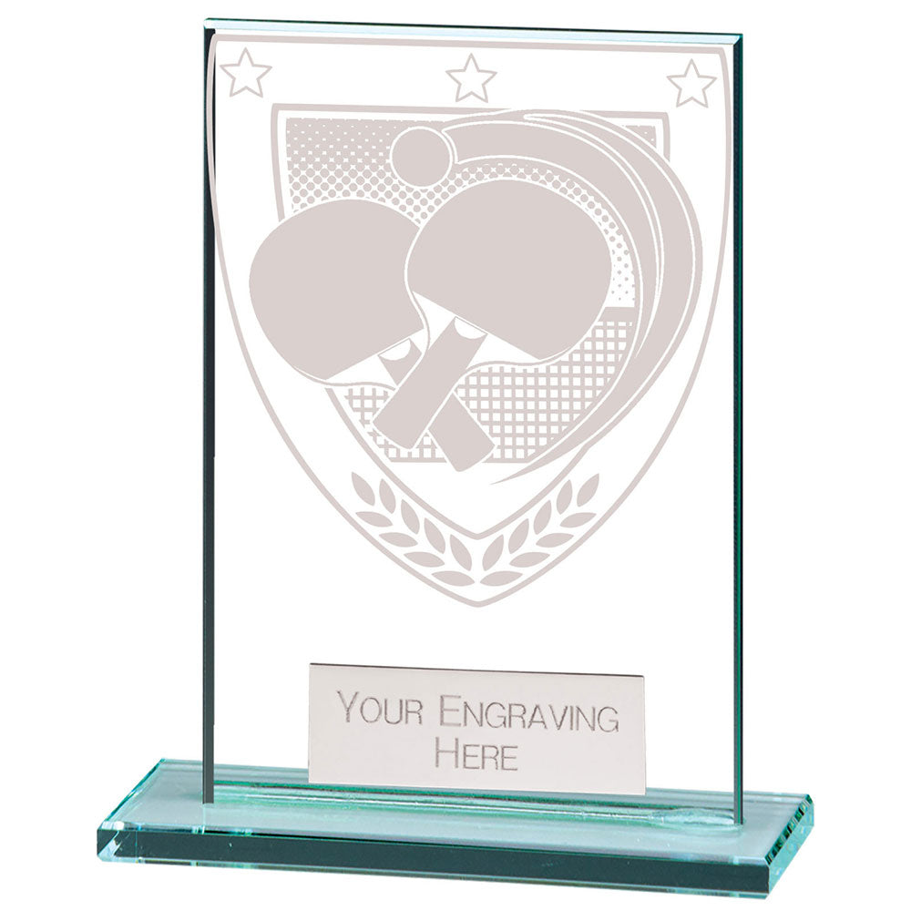 Millennium Table Tennis Jade Glass Award