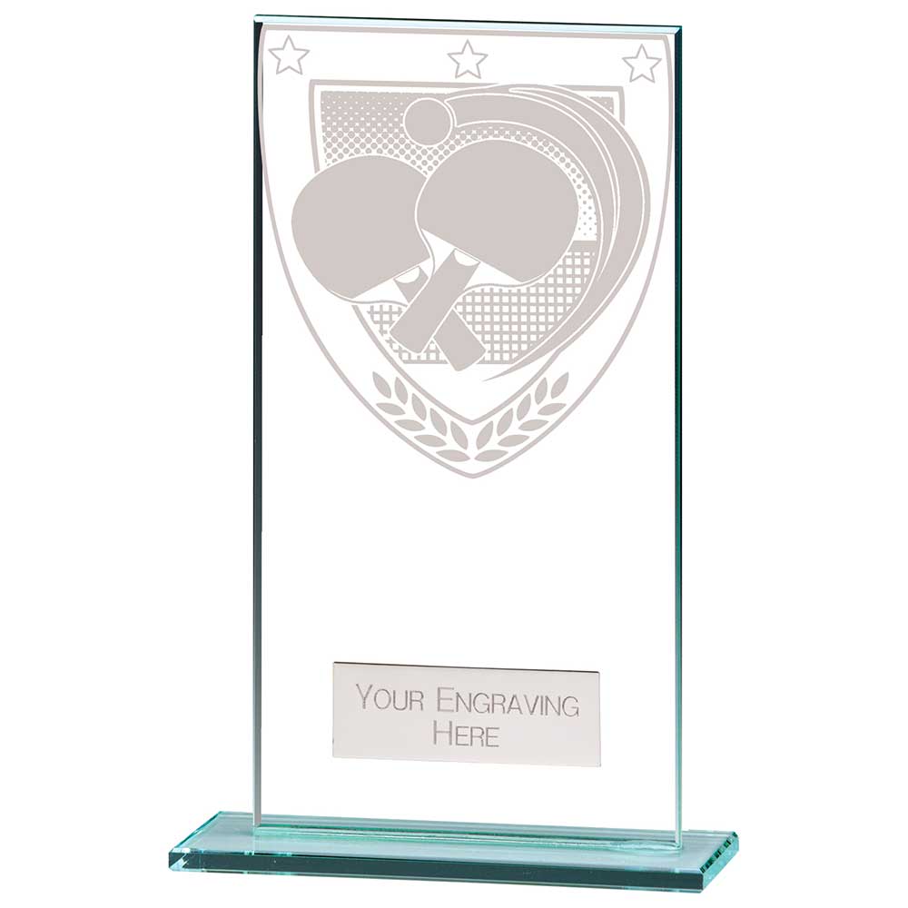 Millennium Table Tennis Jade Glass Award