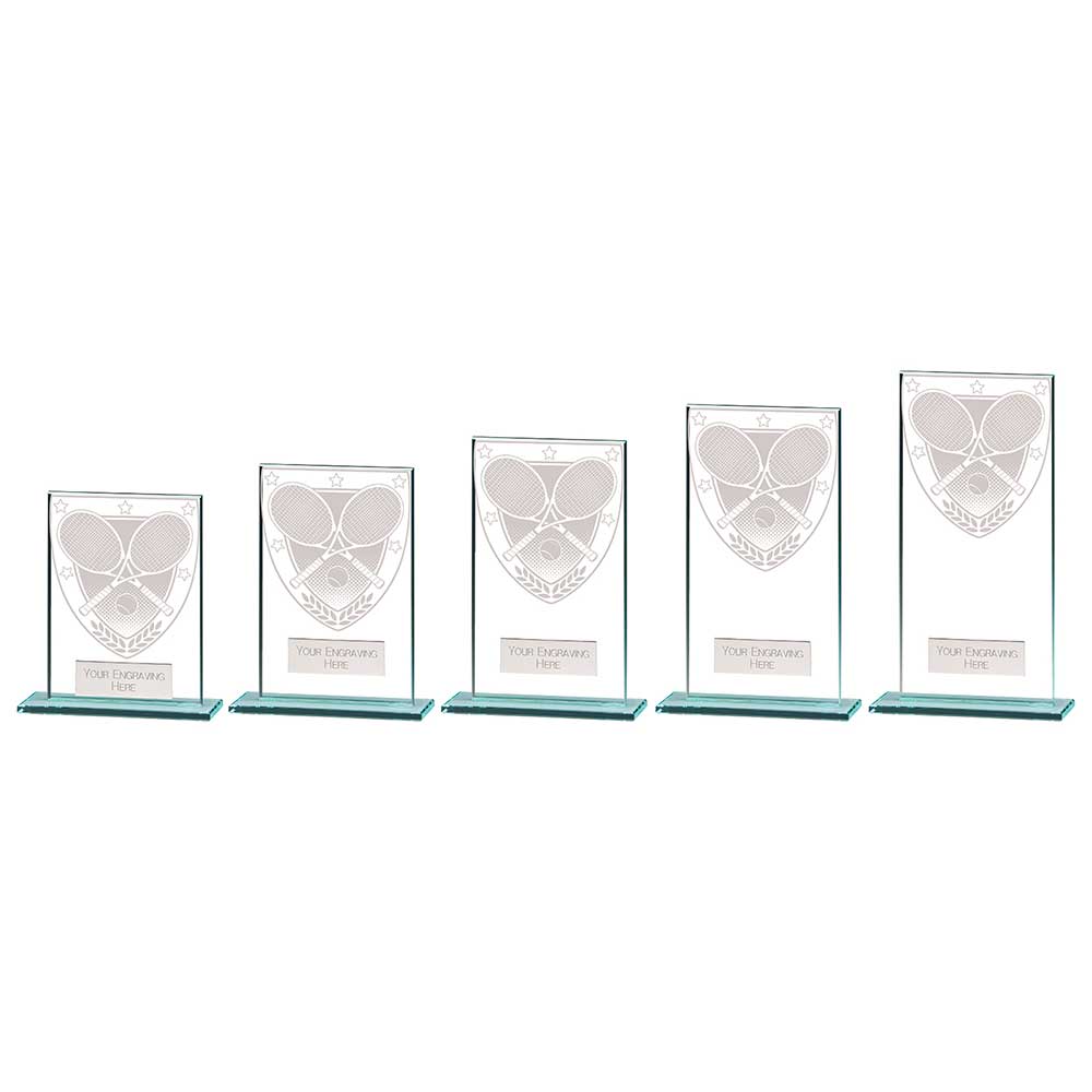 Millennium Tennis Jade Glass Award