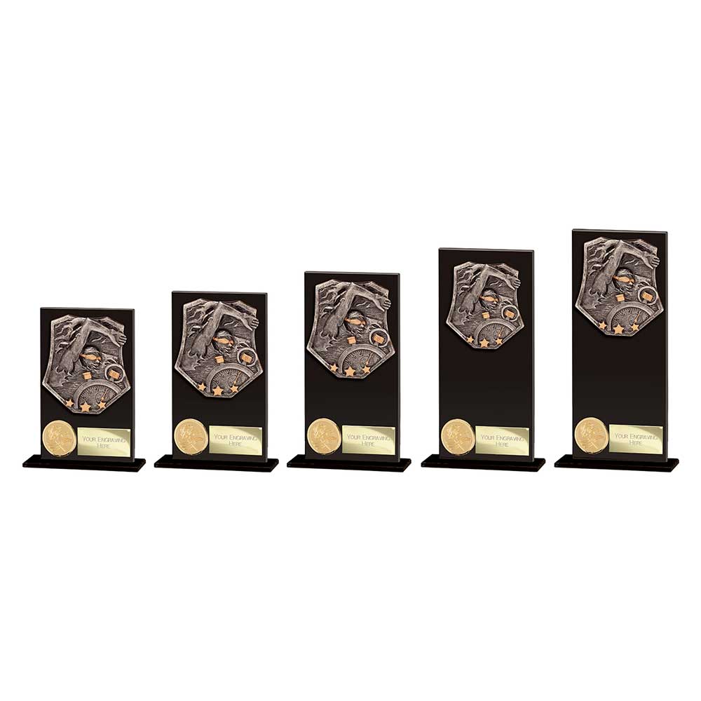 Titan Hero Swimming Glass Award