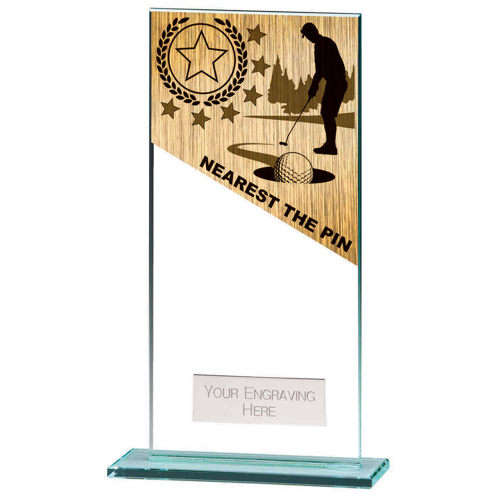 Mustang Nearest The Pin Jade Glass Award