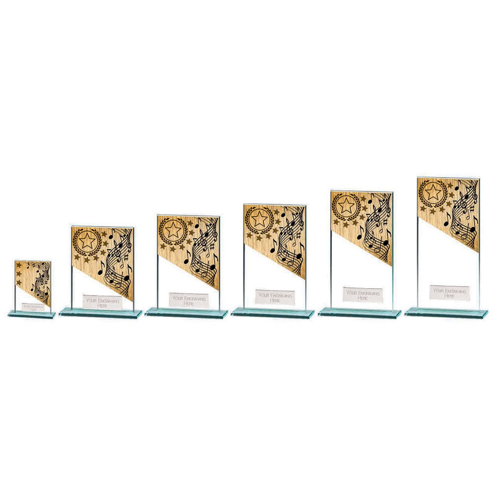 Mustang Music Jade Glass Award