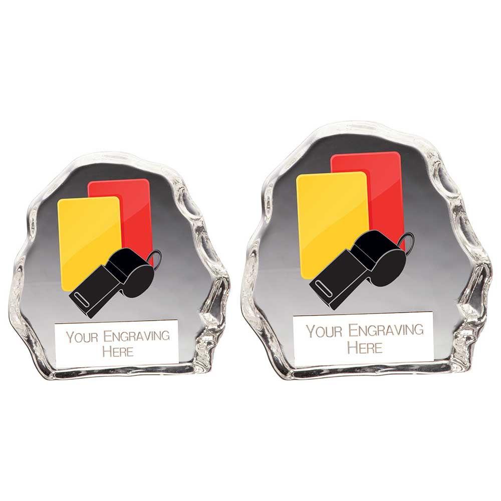 Mystique Referee Glass Award