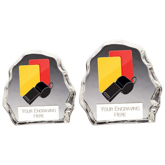 Mystique Referee Glass Award