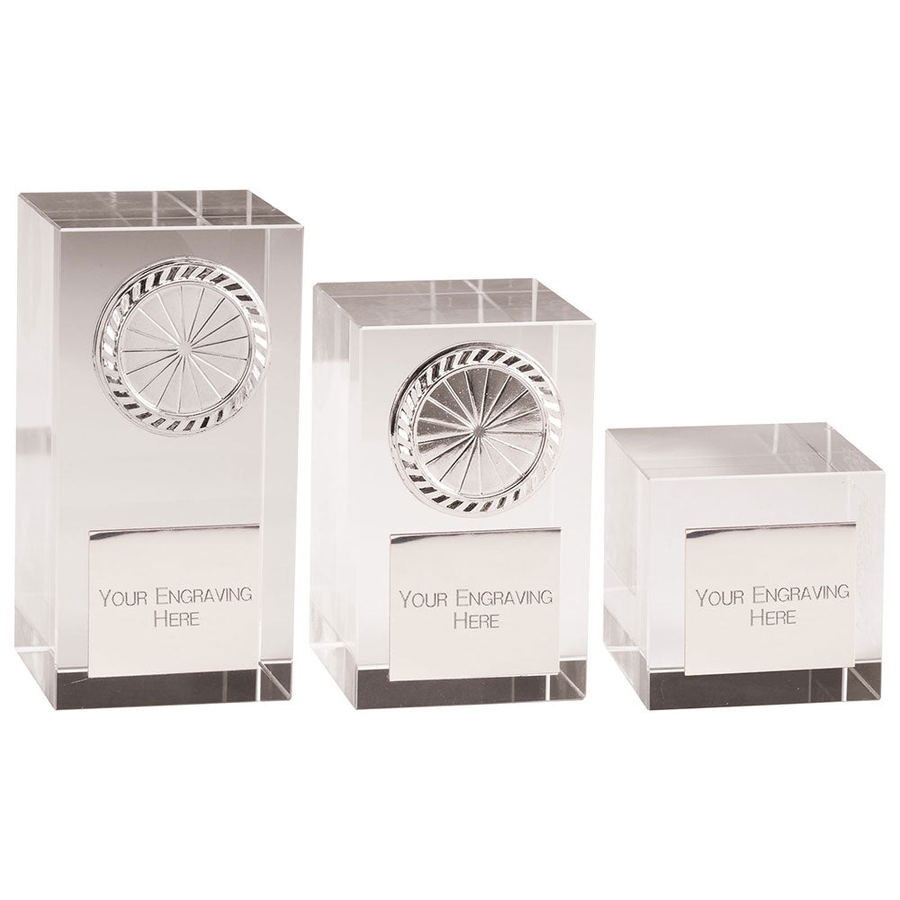 Mentor Multisport Block Crystal Award