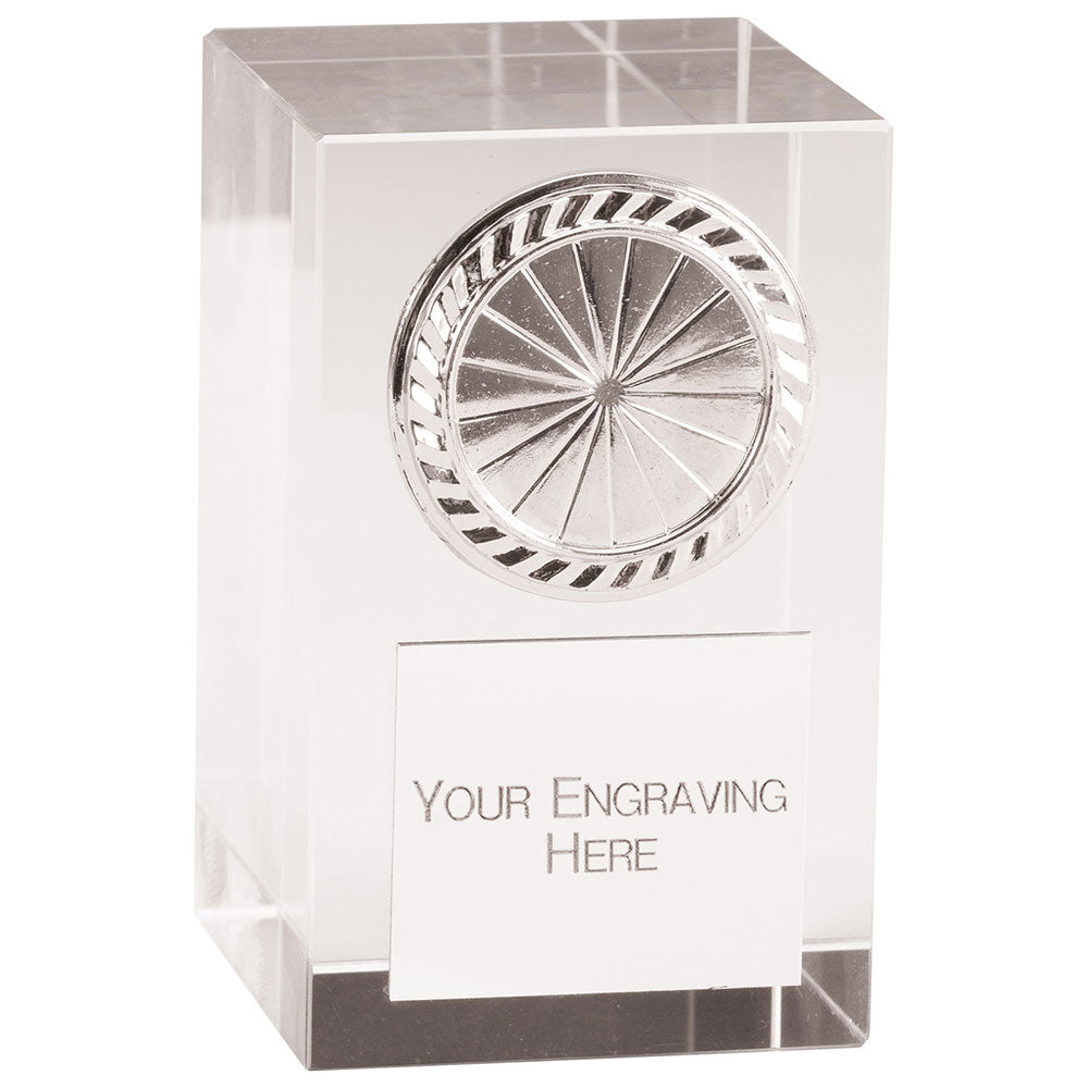 Mentor Multisport Block Crystal Award