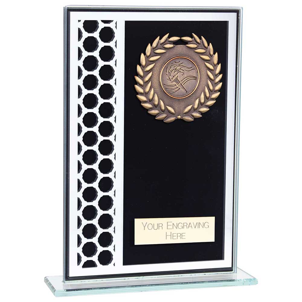 Titanium Multisport Glass Award Black