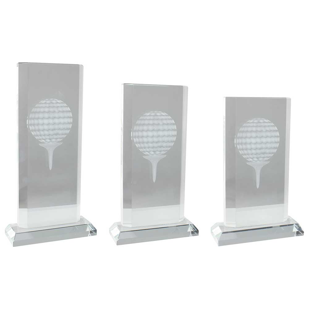 Motivation Golf Crystal Award