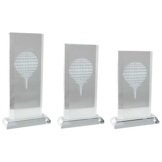 Motivation Golf Crystal Award