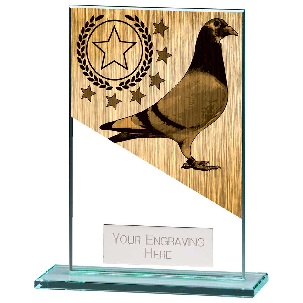 Mustang Pigeon Jade Glass Award