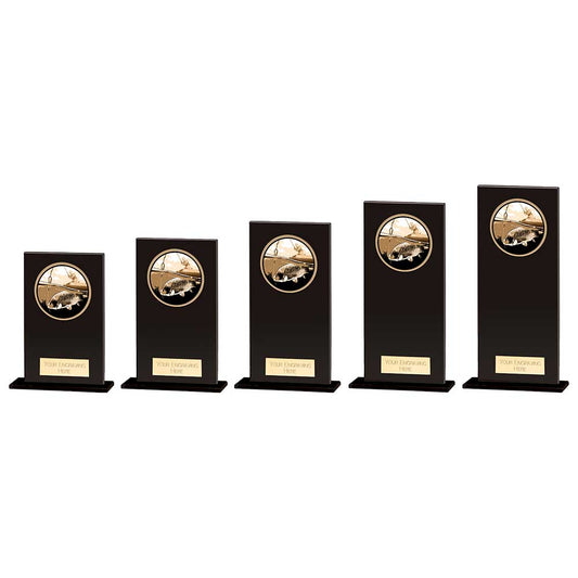 Hero Fishing Glass Award Jet Black