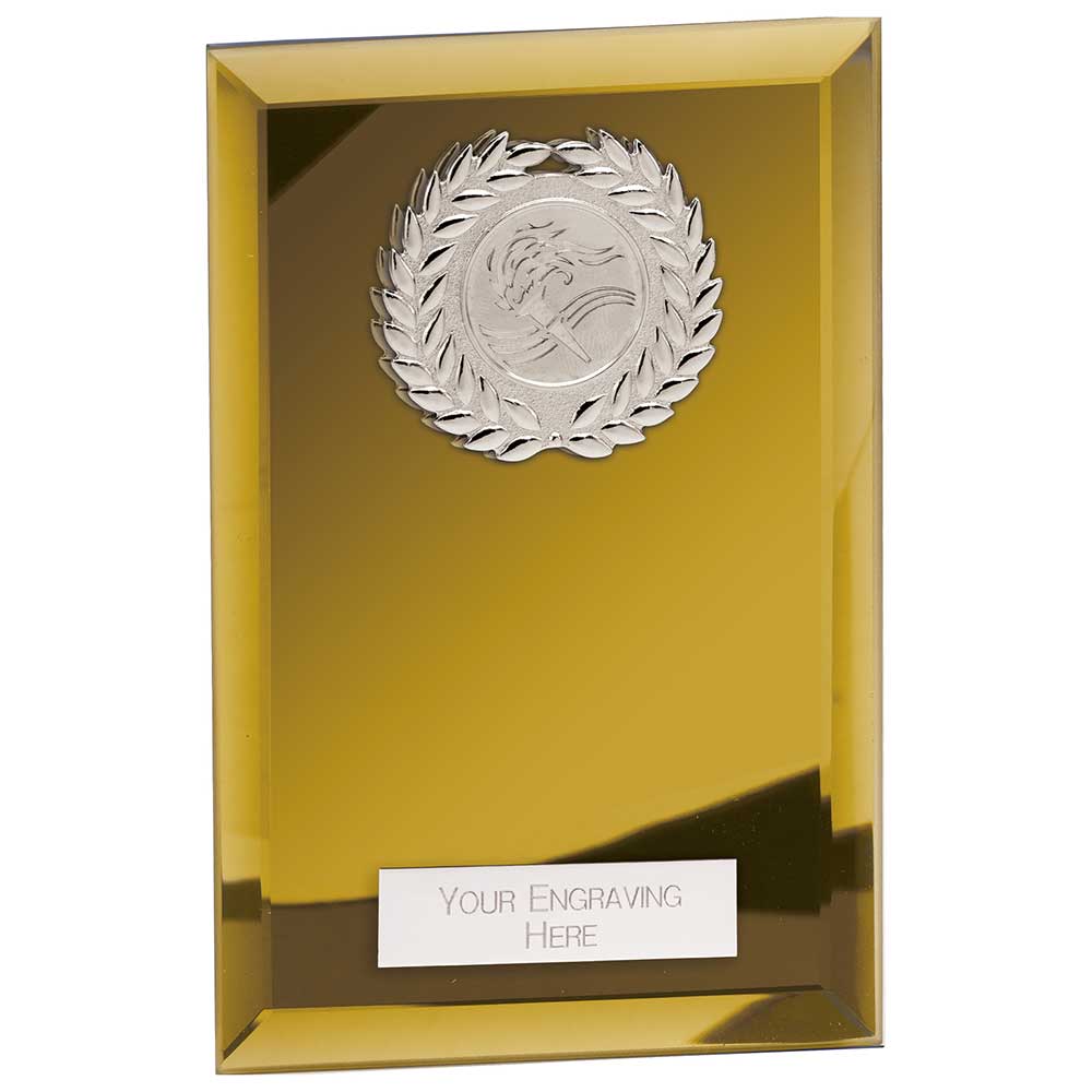 Mirage Multisport Mirror Plaque Gold