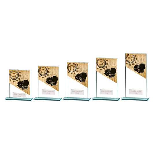 Mustang Boxing Jade Glass Award