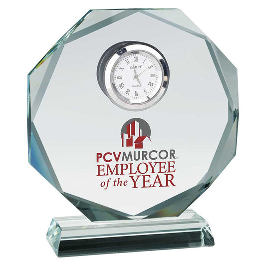 Recognition Clock Jade Award