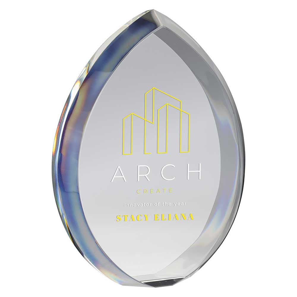 Supremacy Crystal Award Ice Clear