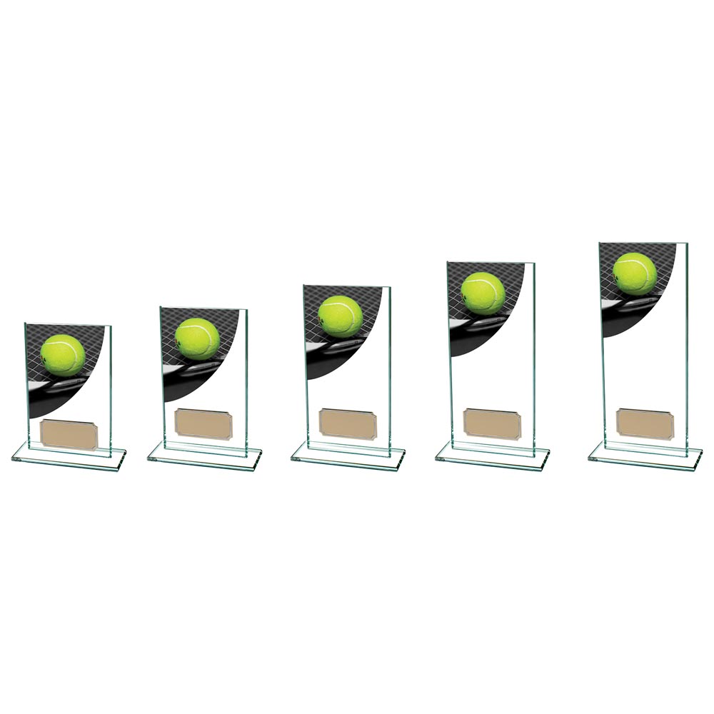 Colour Curve Tennis Jade Glass Award