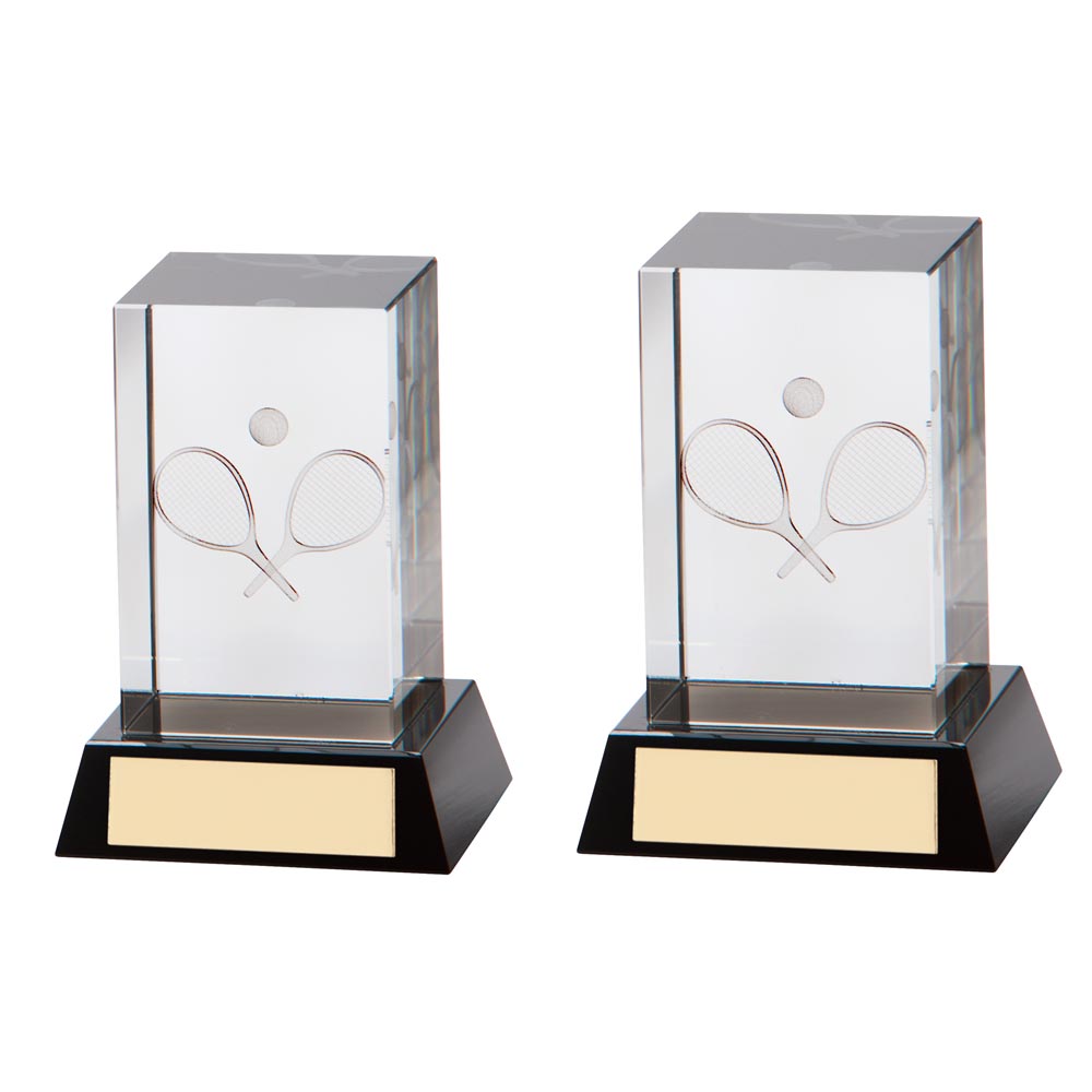 Conquest Tennis 3D Crystal Award