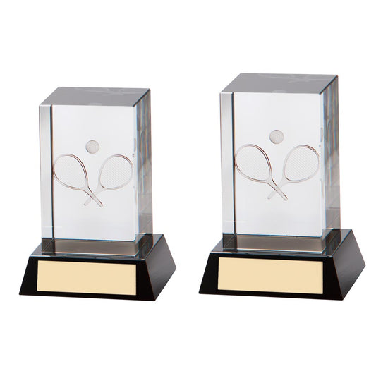 Conquest Tennis 3D Crystal Award