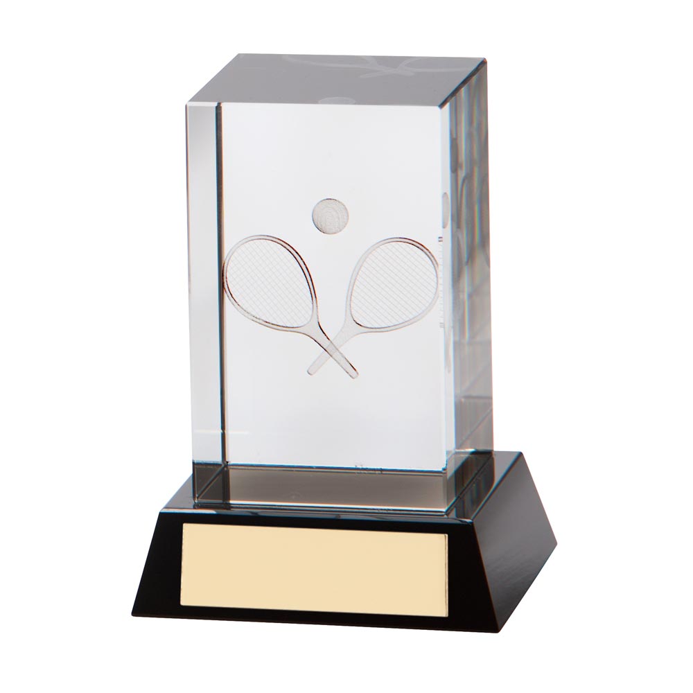 Conquest Tennis 3D Crystal Award