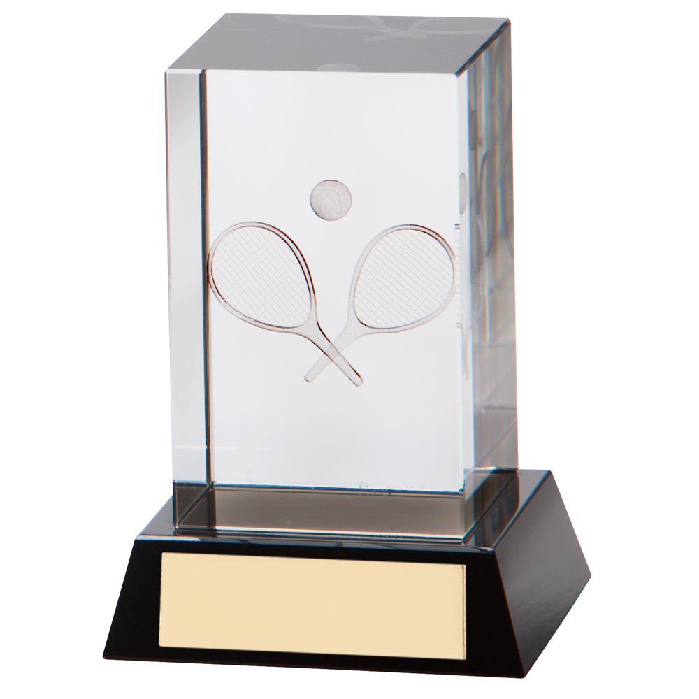 Conquest Tennis 3D Crystal Award