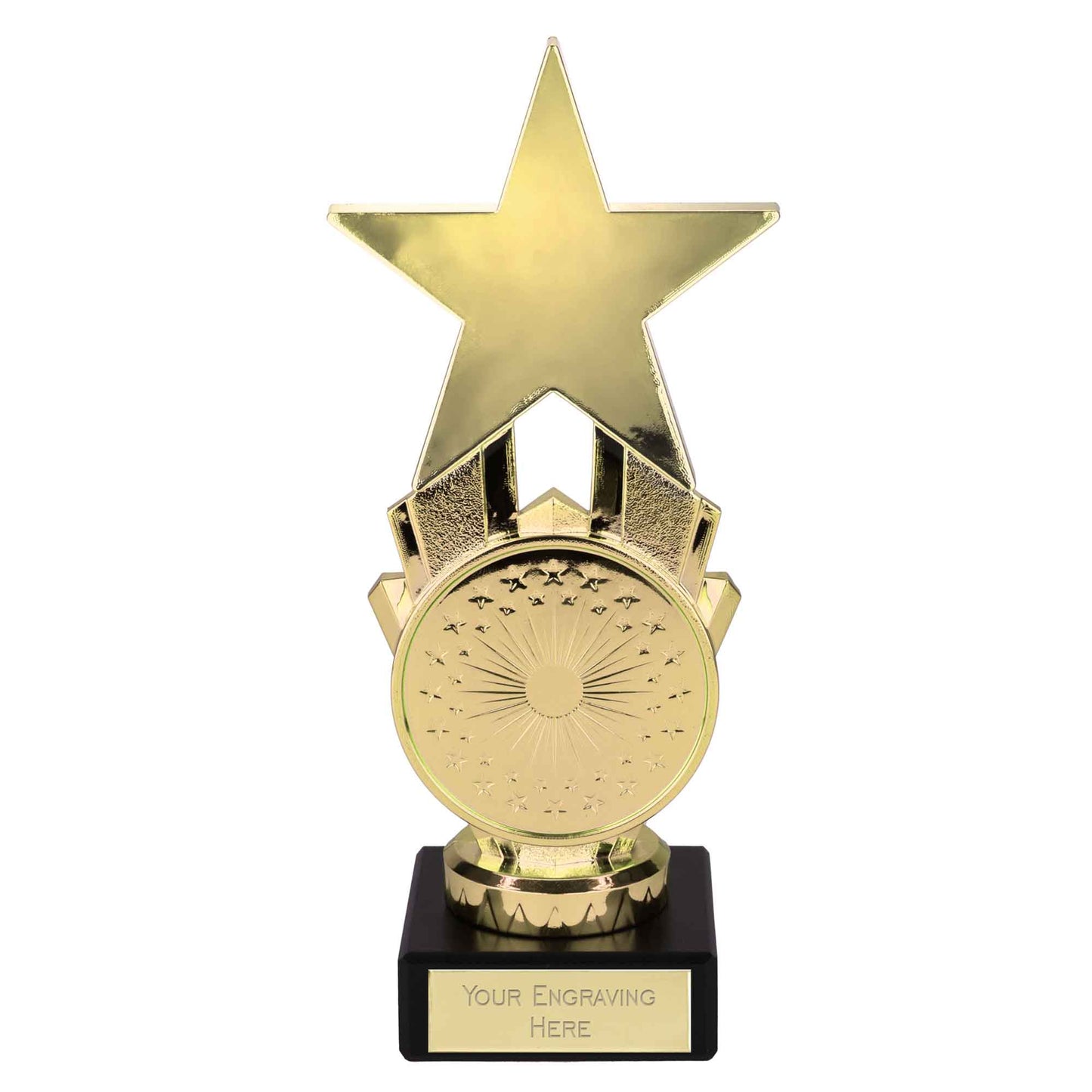 Gold Custom Logo Star Spangled Award Star 17cm (6 3/4")