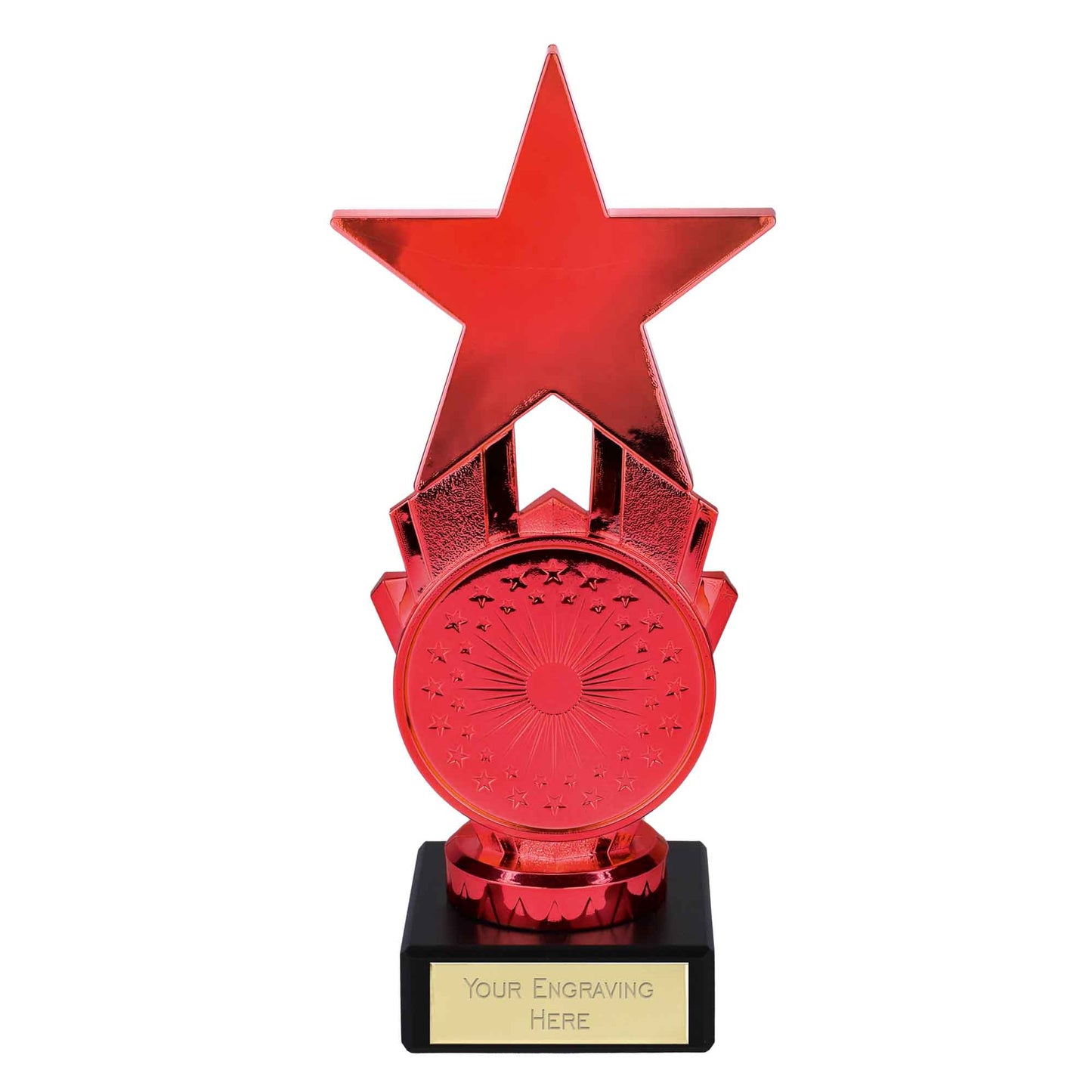 Red Custom Logo Star Spangled Award Star 17cm (6 3/4")