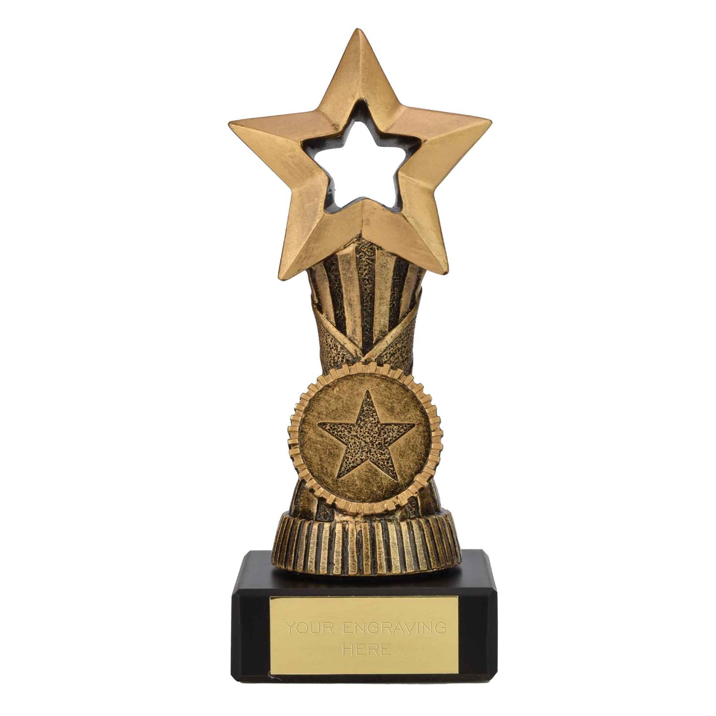Orb Star Award on a Marble Base 13cm (5 1/8")