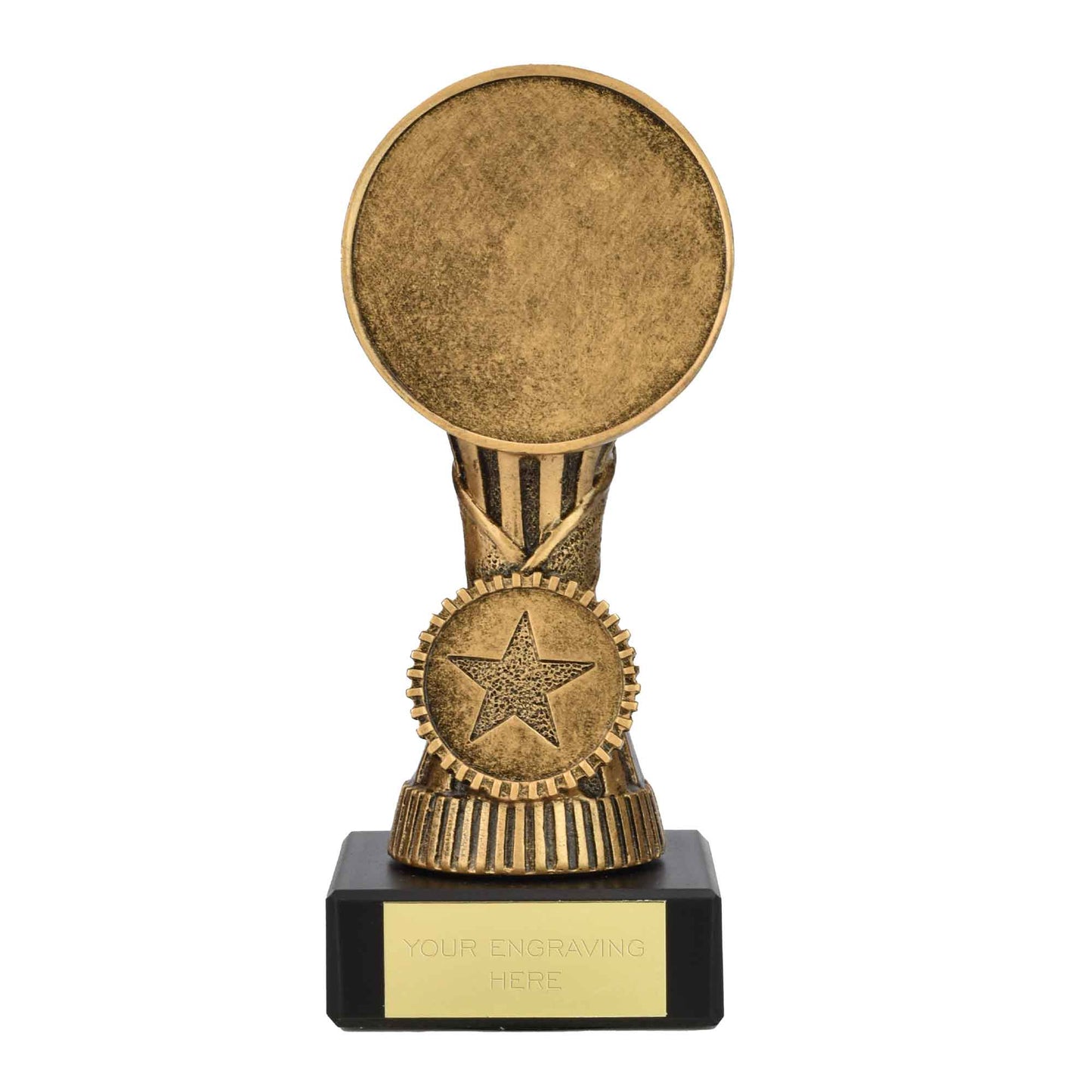 Centre Holder Orb Award on a Marble Base 13cm (5 1/8")