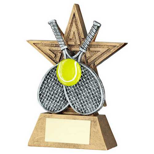 BRZ/PEW/YELLOW TENNIS STAR LINE SERIES WITH PLATE