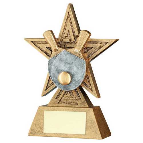 BRZ/PEW/GOLD TABLE TENNIS STAR LINE SERIES WITH PLATE