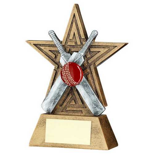 BRZ/PEW/RED CRICKET STAR LINE SERIES WITH PLATE