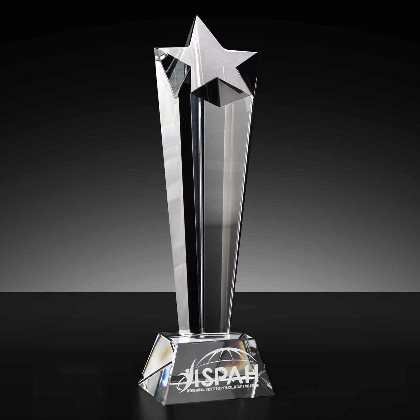 Asteri Star Column Crystal Award 22.5cm (8 7/8")