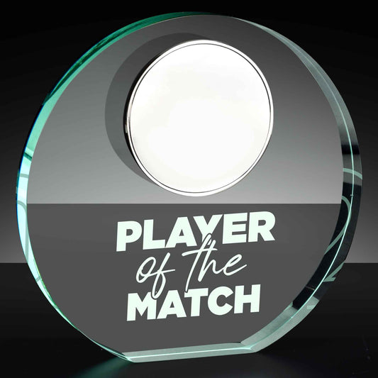Poppy Player of the Match Jade Glass 12cm (4 3/4")