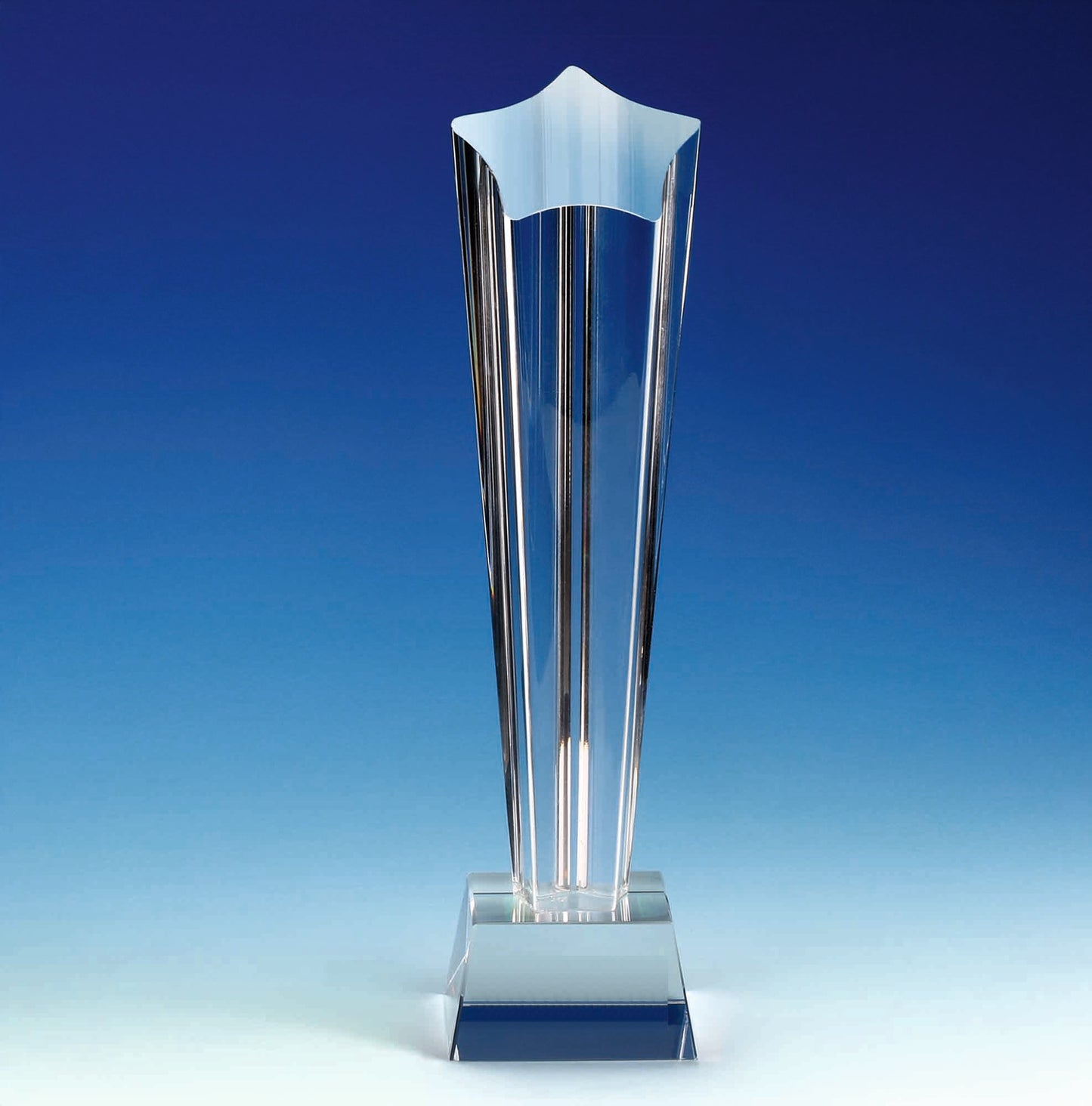 Elite Column Crystal Star Award 20cm (8")