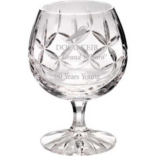 290ML BRANDY GLASS BLANK PANEL - 4.75in